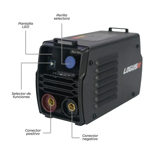 Soldadora inverter Logus Black 140A